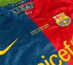 2008/09 Messi #10 Barcelona UCL Final Jersey L