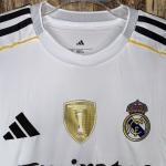Real Madrid Men’s 2025-26 Home Jersey MBAPPE #10