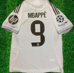 Kylian Mbappe #9 Home Jersey Size L 25/26