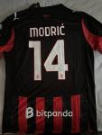 Luka Modric #14 AC Milan Men's Home Jersey