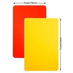 Soccer Referee Card Set with Whistles - 2 Pieces