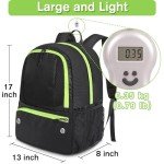 Lightweight Soccer Backpack with Ball Holder for Kids
