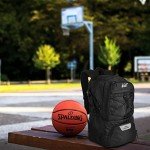 WOLT Sports Backpack with Separate Ball Compartment