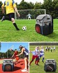 Tolaccea Blue Soccer Backpack with Ball Compartment