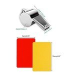 Soccer Referee Kit: Whistle and Cards Set
