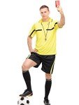 Soccer Referee Card Set with Whistles - 2 Pieces