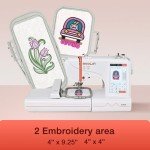 POOLIN EOC05 Computerized Embroidery Machine for Beginners