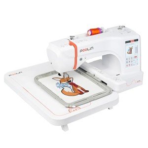 POOLIN EOC06 Embroidery Machine with Large Touchscreen