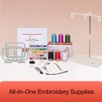 POOLIN EOC06 Embroidery Machine with Large Touchscreen