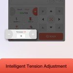 POOLIN EOC06 Embroidery Machine with Large Touchscreen