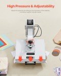 VEVOR 15x15 Digital Heat Press Machine