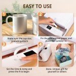 HTVRONT Fast Heat Press for Tumblers and Mugs