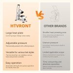 HTVRONT Hat Press Machine for Custom Caps