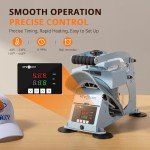 HTVRONT Heat Press Machine for Custom Caps