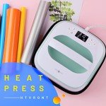Portable 10" Heat Press Machine for Custom Clothing