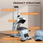 HTVRONT Heat Press Machine for Custom Caps