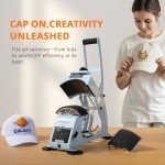 HTVRONT Heat Press Machine for Custom Caps