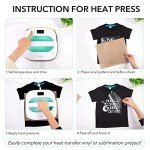 Portable 10" x 10" Heat Press Machine