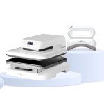 HTVRONT Auto Heat Press & Hat Press Bundle