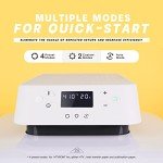 HTVRONT Auto Heat Press & Hat Press Bundle