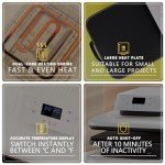 HTVRONT Auto Heat Press & Hat Press Bundle