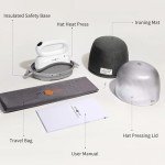HTVRONT Auto Heat Press & Hat Press Bundle