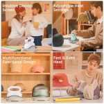 HTVRONT Auto Heat Press & Hat Press Bundle