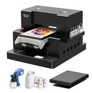 DXZ A3 DTG Printer with White Ink Mixing