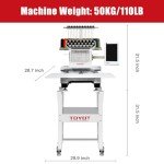 15-Needle TOYOT Commercial Embroidery Machine