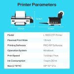 SENORTIAN A3 DTF Printer with Oven Bundle
