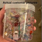 100 Pcs Premium Plastic Sewing Clips in Box