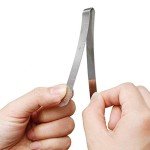 20-Piece Stainless Steel Sewing Clips with Ruler