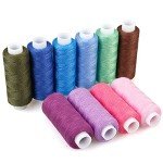 30-Color Polyester Sewing Thread Kit - 250 Yards