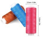 30-Color Polyester Sewing Thread Kit - 250 Yards