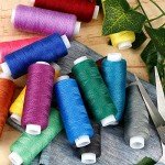 30-Color Polyester Sewing Thread Kit - 250 Yards