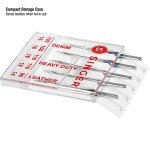 Heavy Duty Sewing Machine Needles - 5 Pack
