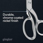 Gingher 8" Stainless Steel Fabric Scissors