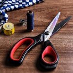 LIVINGO Heavy Duty Titanium Coated Tailor Scissors