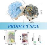 Hedgehog Sewing Pincushion with 200 Pins Set