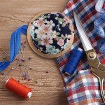Wooden Base Round Pin Cushion for Sewing