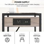 Mobile Printer Stand with Power Outlets and USB