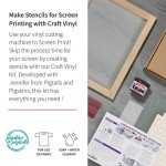 Beginner Screen Printing Vinyl Kit for Custom Tees