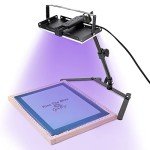 60pcs Screen Printing Kit with UV Exposure Lamp
