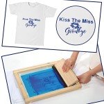 60pcs Screen Printing Kit with UV Exposure Lamp