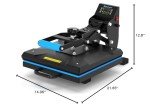 38.1 x 38.1 cm Heat Press for T-Shirts