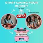 Pink Tumbler Heat Press Machine for Sublimation