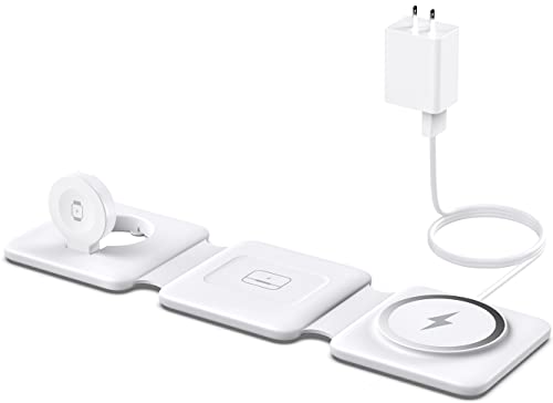3-in-1 Foldable Magnetic Charger for Apple Devices