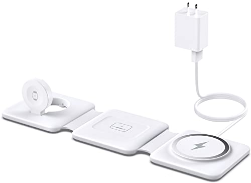 3-in-1 Foldable Magnetic Charger for Apple Devices