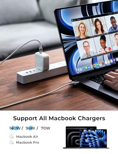 LISEN 140W USB-C Magnetic Charger Cable for MacBook