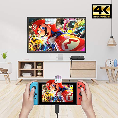 Battony USB C to HDMI Multiport Adapter 4K